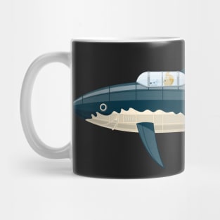 Shark Submarine Mug